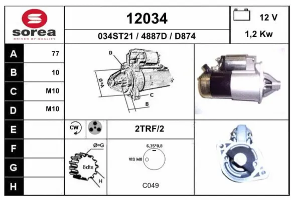 Starter (12034)