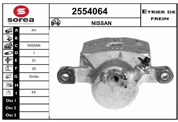 Brake Caliper (2554064)