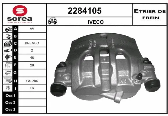 Brake Caliper (2284105)