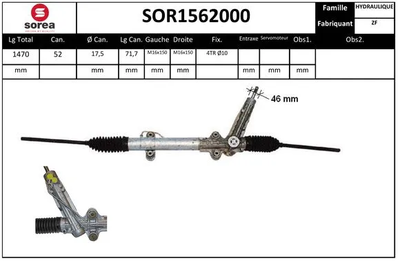 Steering Gear (SOR1562000)