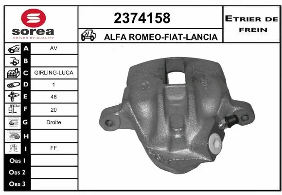 Brake Caliper (2374158)