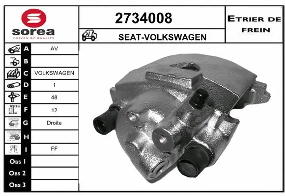 Brake Caliper (2734008)