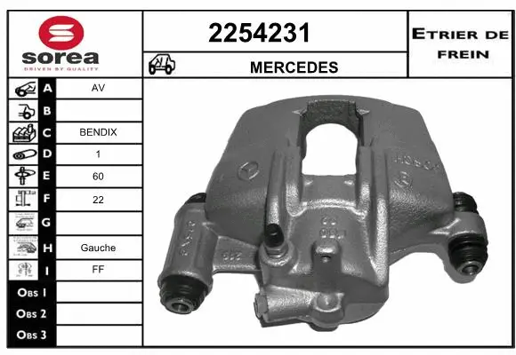 Brake Caliper (2254231)