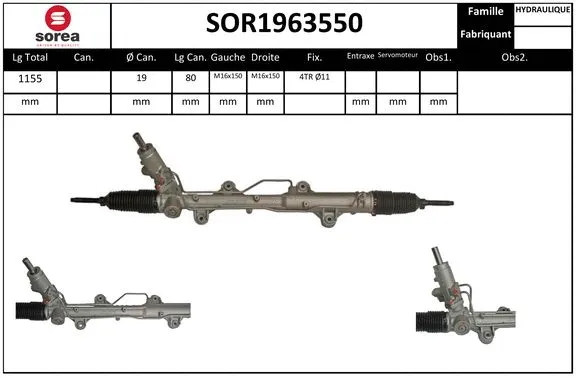 Steering Gear (SOR1963550)