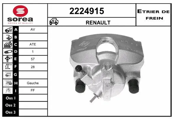 Brake Caliper (2224915)