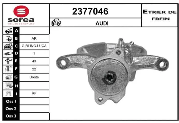 Brake Caliper (2377046)