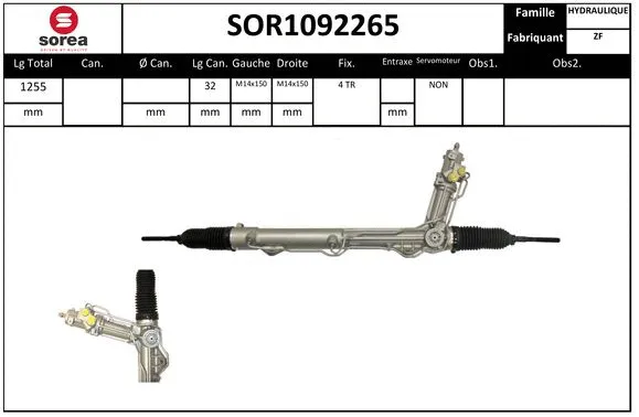 Steering Gear (SOR1092265)