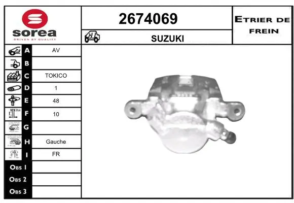 Brake Caliper (2674069)