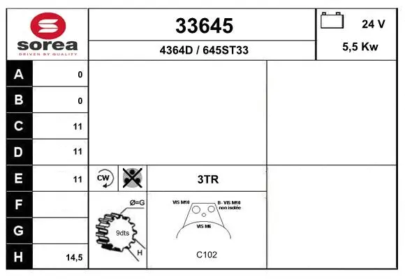 Starter (33645)