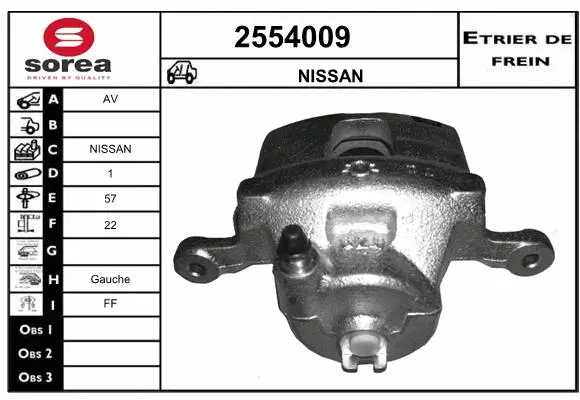 Brake Caliper (2554009)