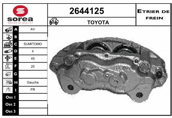 Brake Caliper (2644125)