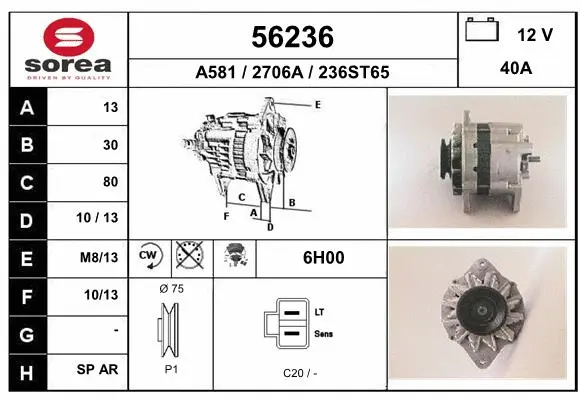 Alternator (56236)