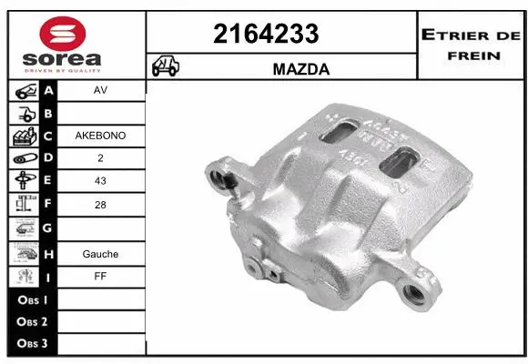Brake Caliper (2164233)