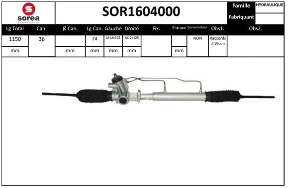 Steering Gear (SOR1604000)