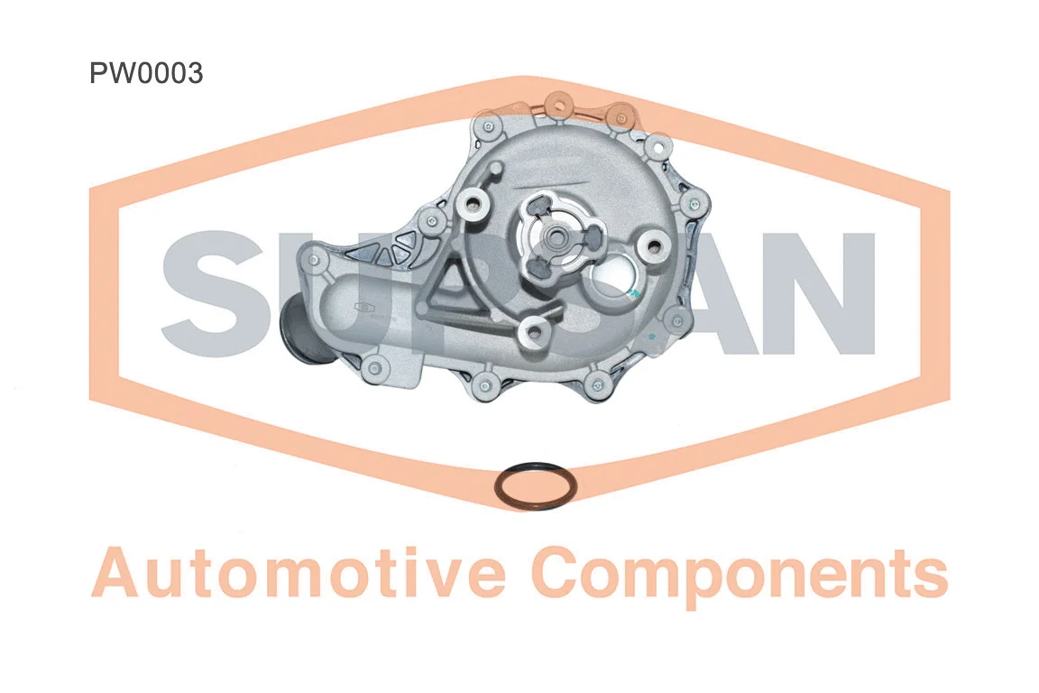 Water Pump, engine cooling (PW0003)