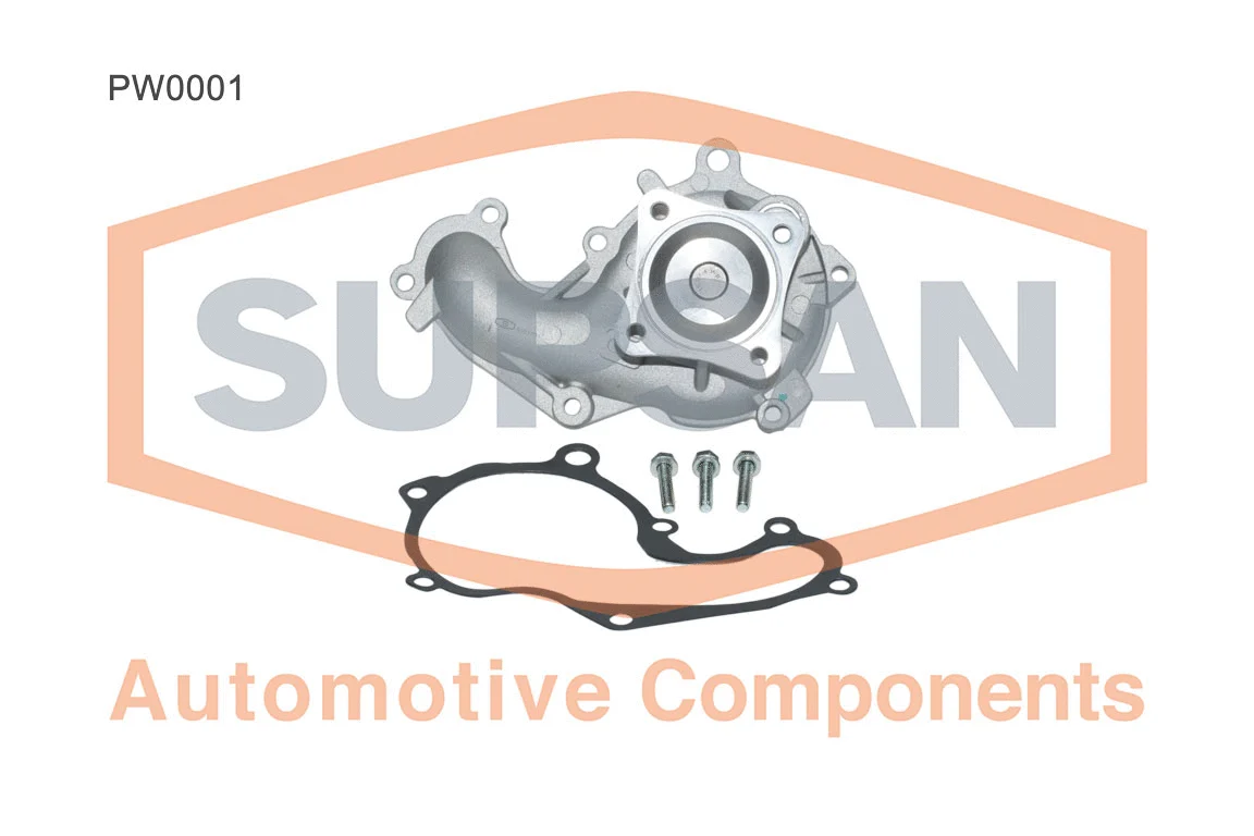 Water Pump, engine cooling (PW0001)