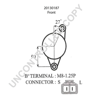 Alternator (20130187)