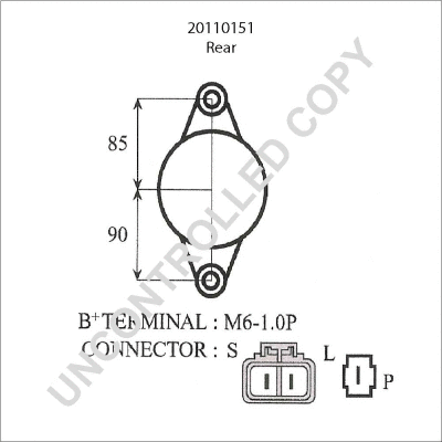 Alternator (20110151)
