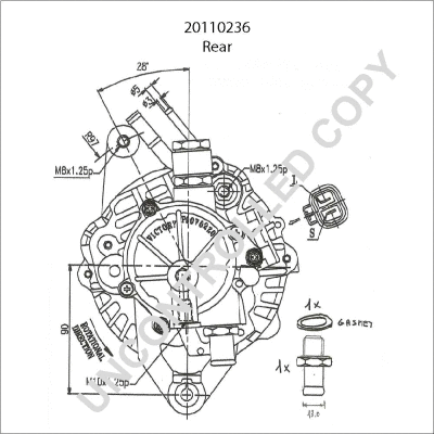 Alternator (20110236)