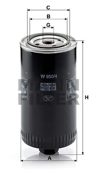 Oil Filter (W 950/4)