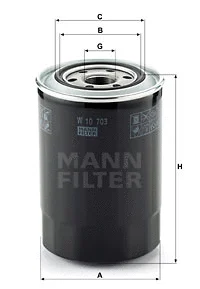 Oil Filter (W 10 703)