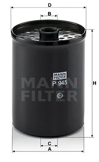 Fuel Filter (P 945 x)