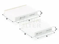 Filter, cabin air (CU 21 000-2)