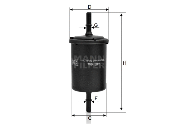 Fuel Filter (WK 58/5)