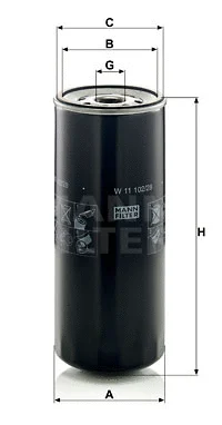Oil Filter (W 11 102/28)
