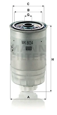 Fuel Filter (WK 8034)