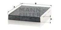 Filter, cabin air (CUK 2533-2)
