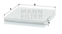Filter, cabin air (CU 2435)