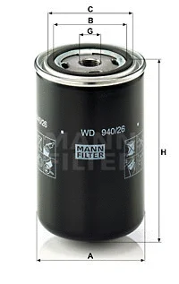 Oil Filter (WD 940/26)