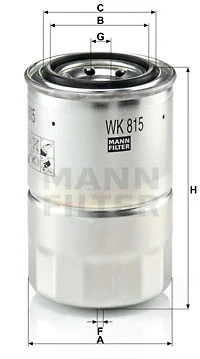 Fuel Filter (WK 815 x)