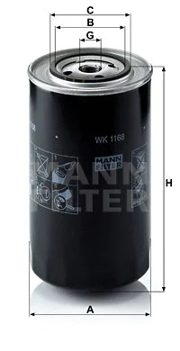 Fuel Filter (WK 1168)