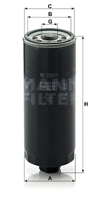 Oil Filter (W 735/1)