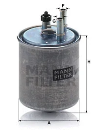 Fuel Filter (WK 918/2 x)