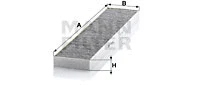 Filter, cabin air (CUK 5480)