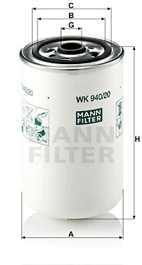 Fuel Filter (WK 940/20)