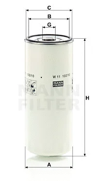 Oil Filter (W 11 102/10)