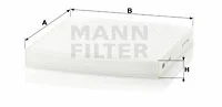 Filter, cabin air (CU 2358)