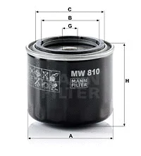 Oil Filter (MW 810)