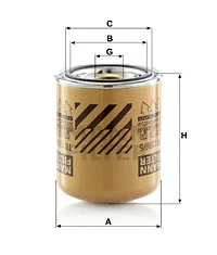 Air Dryer Cartridge, compressed-air system (TB 1396/5 x)