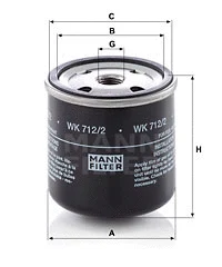 Fuel Filter (WK 712/2)