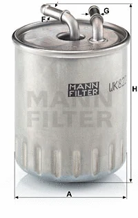 Fuel Filter (WK 822/3)