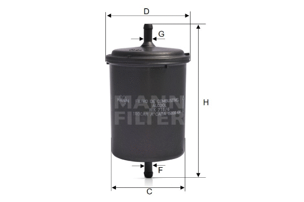 Fuel Filter (WK 716/6)
