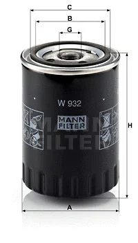 Oil Filter (W 932)