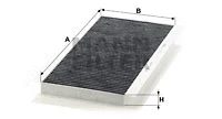 Filter, cabin air (CUK 5366)