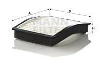 Filter, cabin air (CU 1006-2)
