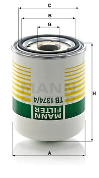 Air Dryer Cartridge, compressed-air system (TB 1374/4 x)